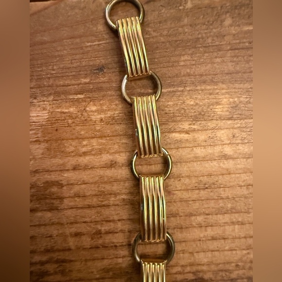 Gold Silver Metal Beaded Belt VTG Jose Cotel but no identifying marks 1960s main image 6